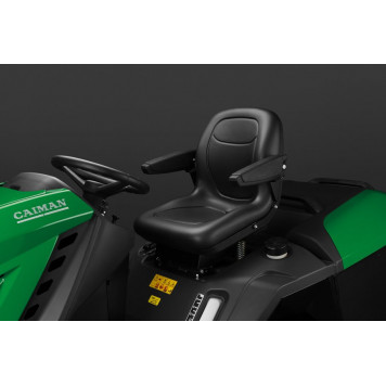 Садовый трактор Caiman Comodo Max 2WD HD 107D2K2 c гидролифтом травосборника и блокировкой дифференциала-9