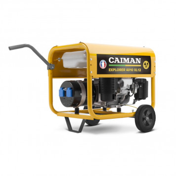 Бензиновый генератор Caiman Explorer 4010XL12 с транспортировочным комплектом