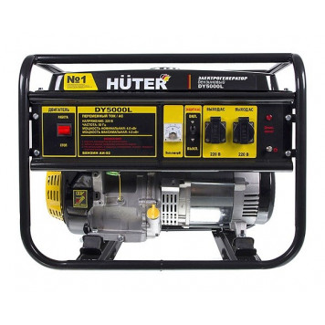 Бензиновый генератор Huter DY5000L-5