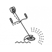 Телескопическая ручка Al-ko для аккумуляторных ножниц Al-ko GS 3,7 Li Multi Cutter